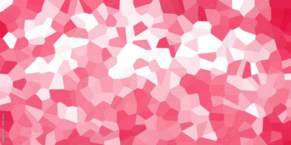 Poster abstract colorful background with triangles mosaic pattern vector backdrop with hexagons. multicolor