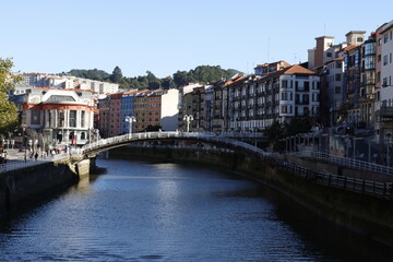 Architecture in the city of Bilbao