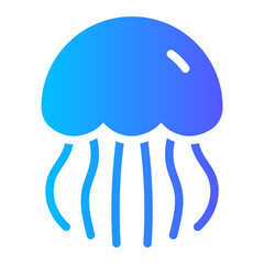 jellyfish gradient icon