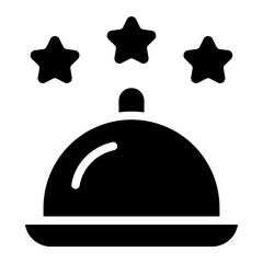 icon food and drink glyph