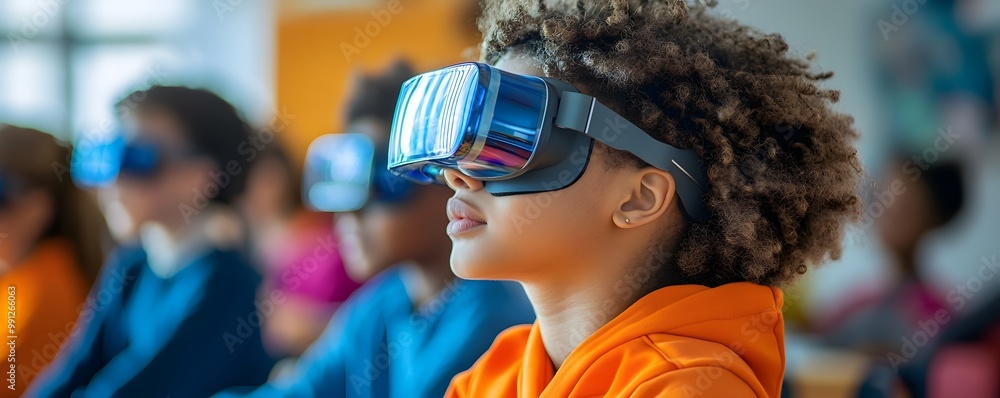 Poster augmented reality goggles enhancing science classroom learning experience
