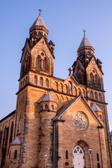 Obraz premium Diocesan Cathedral of Lages - Nossa Senhora dos Prazeres is a Catholic religious temple in the Brazilian municipality of Lages