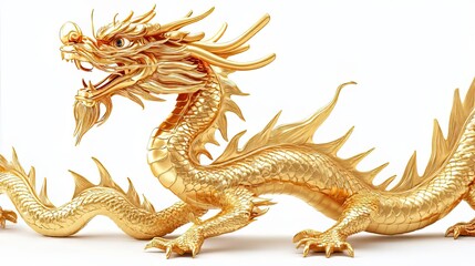Captivating Chinese Golden Dragon: A Symbol of Power and Prosperity