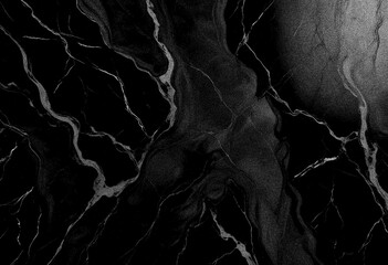 Marble texture pattern background, black wall grunge texture