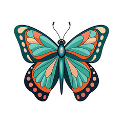 butterfly silhouette vector