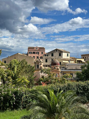 house on the hill Greece Corfu