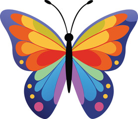 butterfly silhouette vector