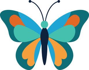 butterfly silhouette vector