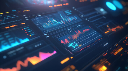 background with a anime cityscape featuring tall buildings, neon lights, and bustling streets