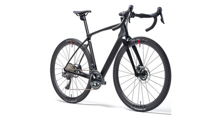Fototapeta premium Black Road Bike