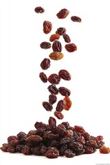 Fototapeta premium Raisin grain closeup view