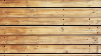 Obraz premium Natural Aesthetics: Horizontal Slats of Light Brown Wood Background
