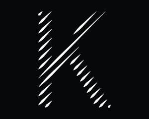 Word with K art & illustration icon