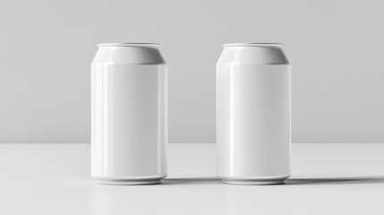 Clean Slate: White Blank Mockup for Product Presentation