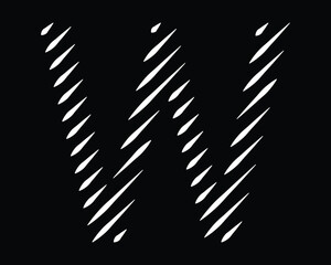 Word with W art & illustration icon