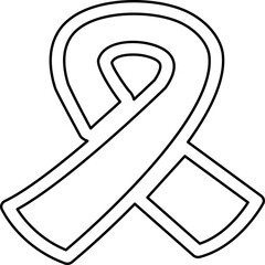 Single isolated icon with outline style icon on white background