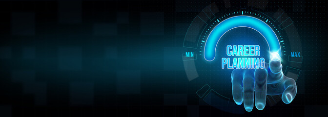 Coach motivate to career growth. Personal development, personal and career growth. Potential concepts. 3d illustration