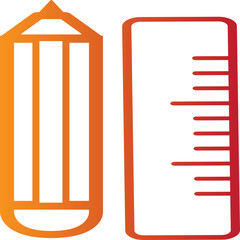 Single isolated icon with outline style icon on white background