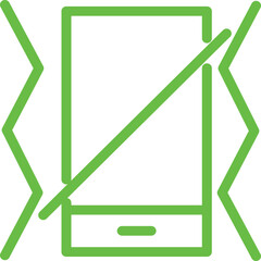 Fototapeta premium Single isolated icon with outline style icon on white background