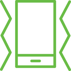 Single isolated icon with outline style icon on white background