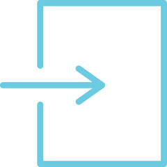 Single isolated icon with outline style icon on white background