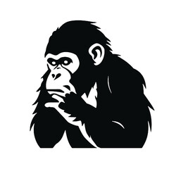 monkey vector logo