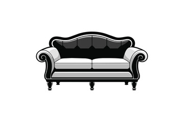 furniture sofa vector illustration A.eps