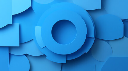 Blue circle symbol surrounded by a heart shape, with a background of supportive and encouraging messages for diabetes care