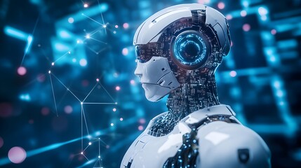 AI systems analyzing large datasets for advanced pattern recognition