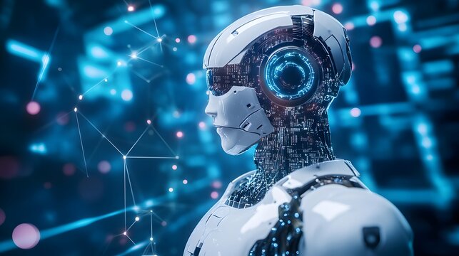 AI systems analyzing large datasets for advanced pattern recognition