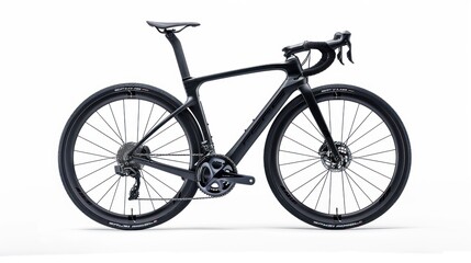 Fototapeta premium Black Road Bike