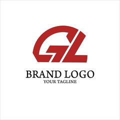 Monogram GL Logo Vector Art  Icons  and Graphics