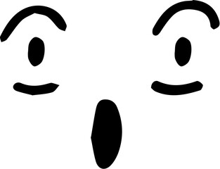 Surprised expression