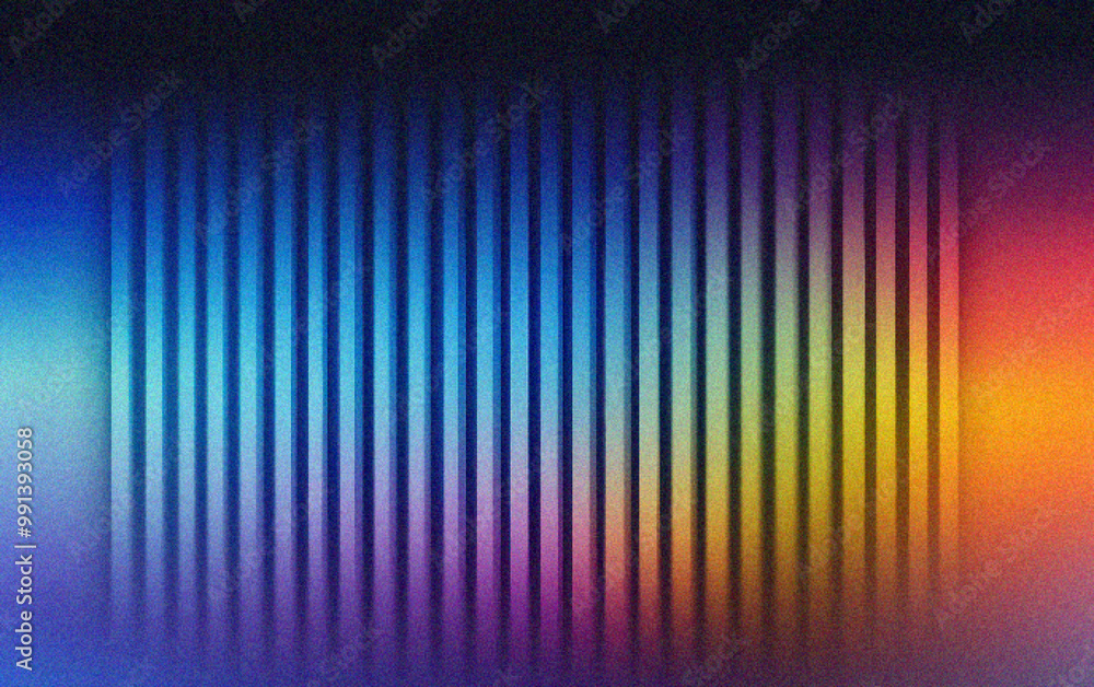 Aufkleber grainy gradient background, a vibrant abstract background featuring a gradient of colors and vertica