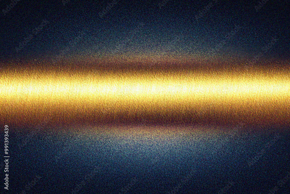 Poster grainy gradient background, abstract golden metallic texture with smooth gradient and luminous effec