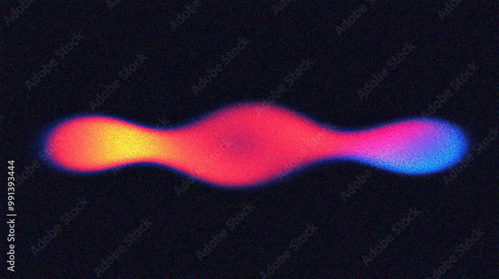Poster grainy gradient background, a vibrant abstract depiction of swirling colors in a fluid motion, creat