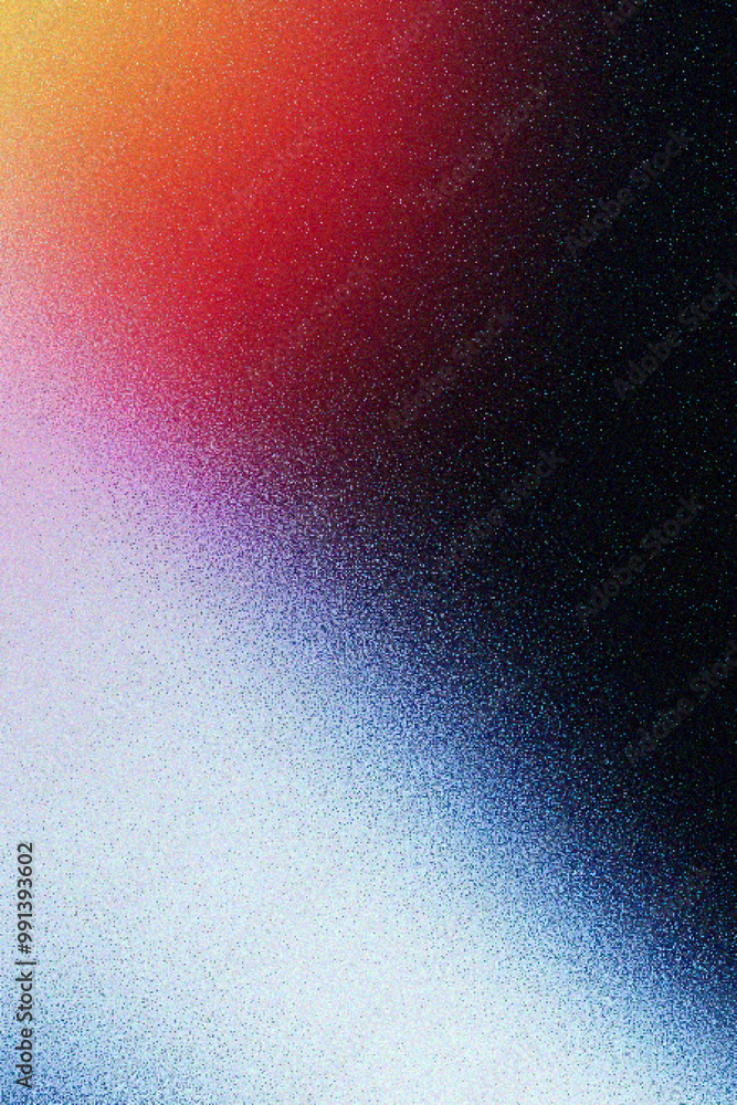 Poster grainy gradient background, an abstract gradient background featuring vibrant colors blending smooth