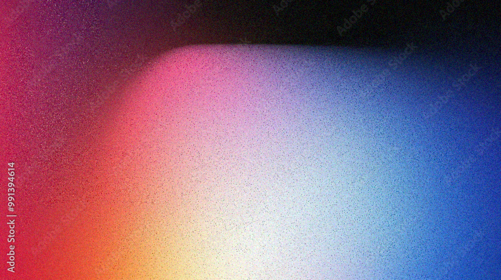 Poster grainy gradient background, a vibrant abstract background showcasing a blend of colors, creating a d