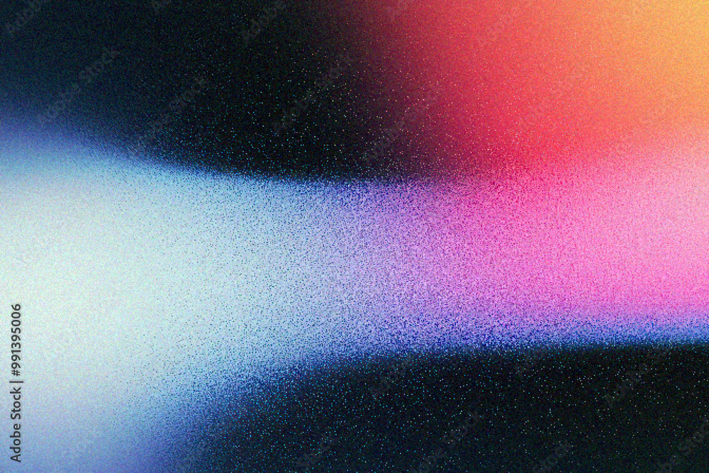 Poster grainy gradient background, a vibrant abstract image showcasing a blend of colors and textures, perf