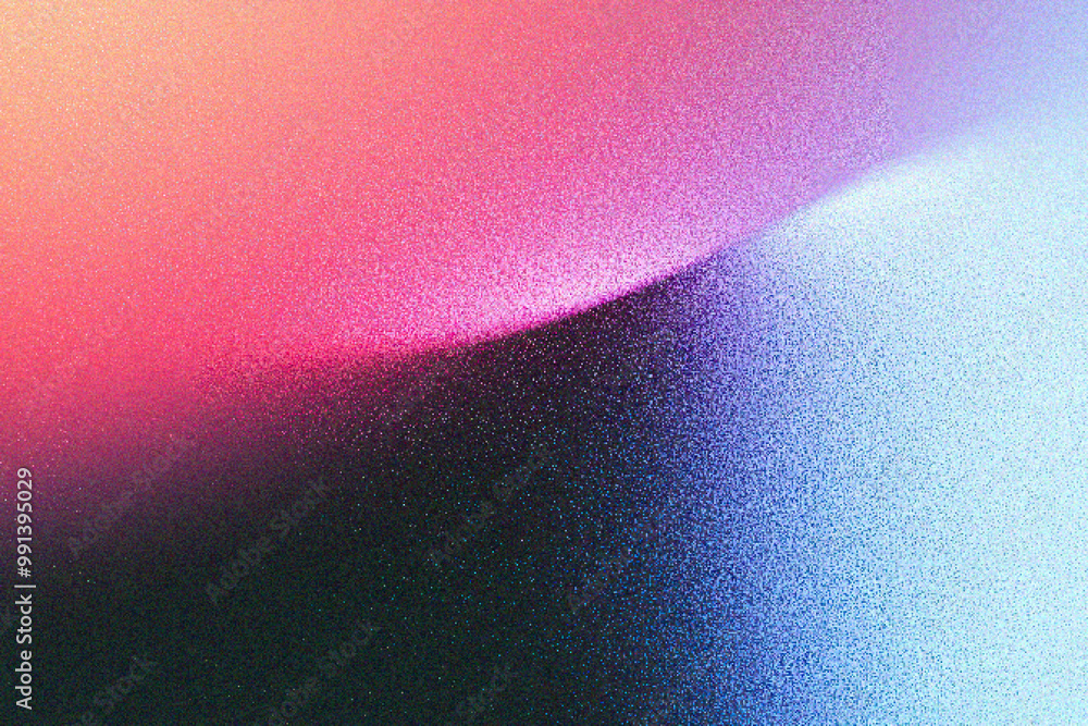 Poster grainy gradient background, an abstract gradient texture featuring vibrant colors blending seamlessl