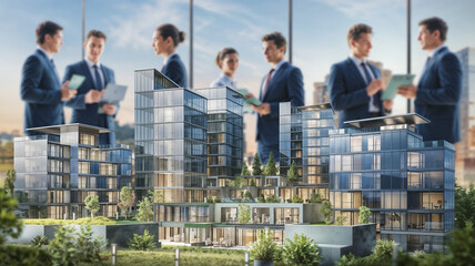 Bussiness people is Discuss