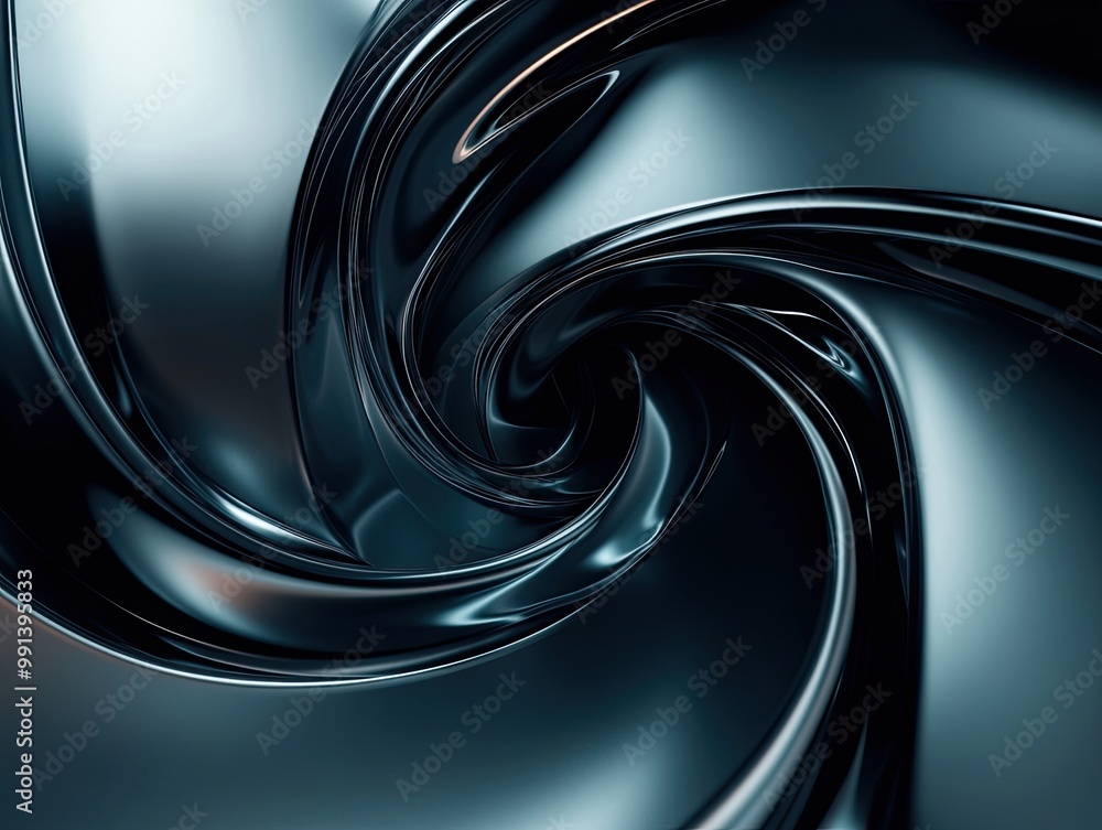 Poster 3d background with abstract shapes and depth, offering a futuristic and visually interesting effect