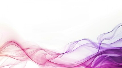 Abstract Purple and Pink Waves