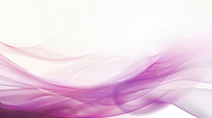Abstract Purple and White Waves