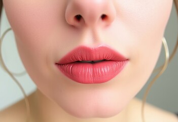Stained Lips A natural and effortless makeup look with lips tint