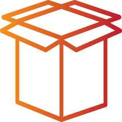 Single isolated icon with outline style icon on white background