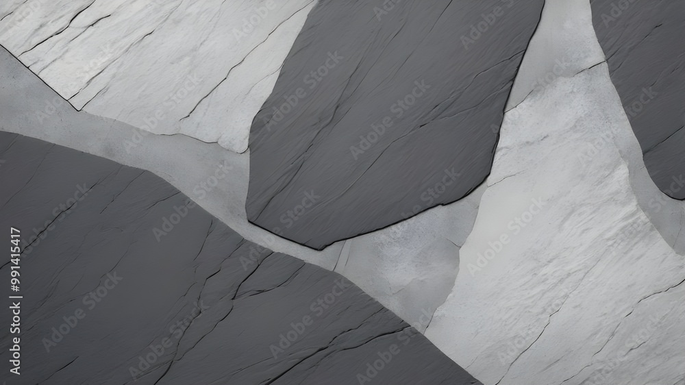 Aufkleber abstract grey background like a wall pattern with lumpy paint, grey background for your presentation