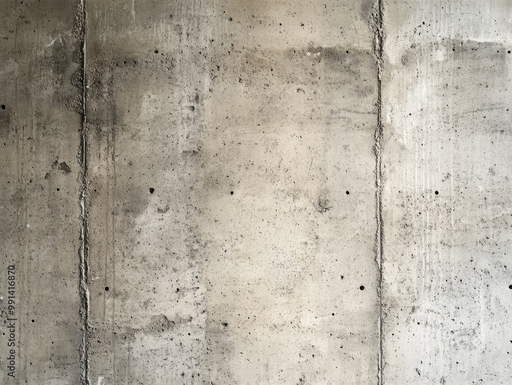 Poster texture background with rough concrete patterns, adding a sense of rawness and industrial style