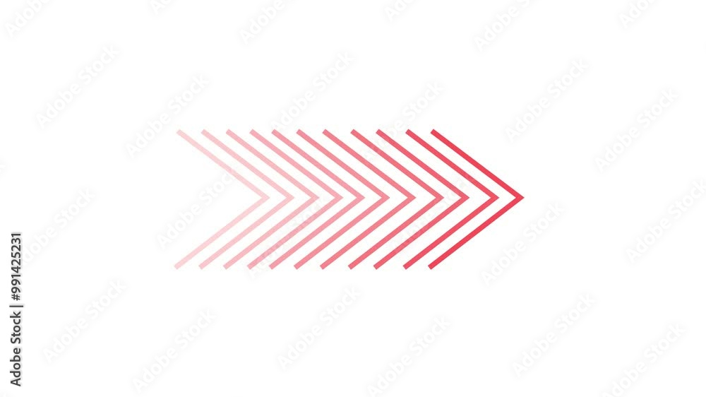 Poster right-directiona arrow loop animation. arrow loading , 4k vedio