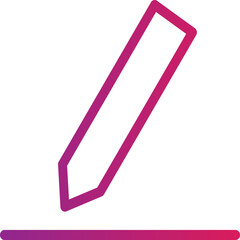 Single isolated icon with outline style icon on white background